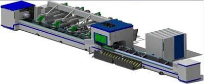 Fabricant de talladores làser automàtics CNC Quadrat rodó Ss Cs Màquina de tall de tubs làser de fibra de tubs